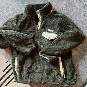 LL Bean fleece pullover